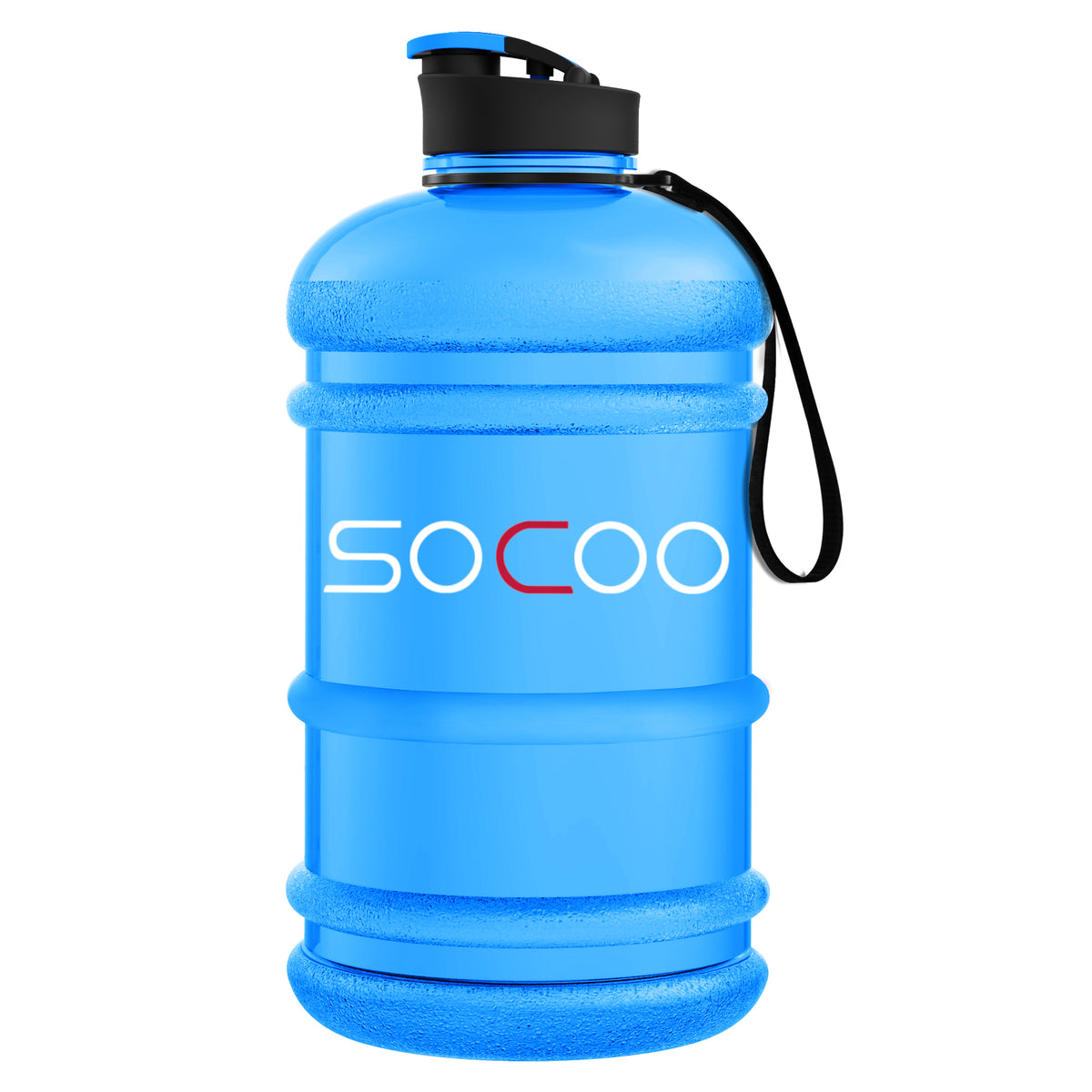 2.8 Liter Half Gallon 95oz Water Bottle with Straw, Large Bottle