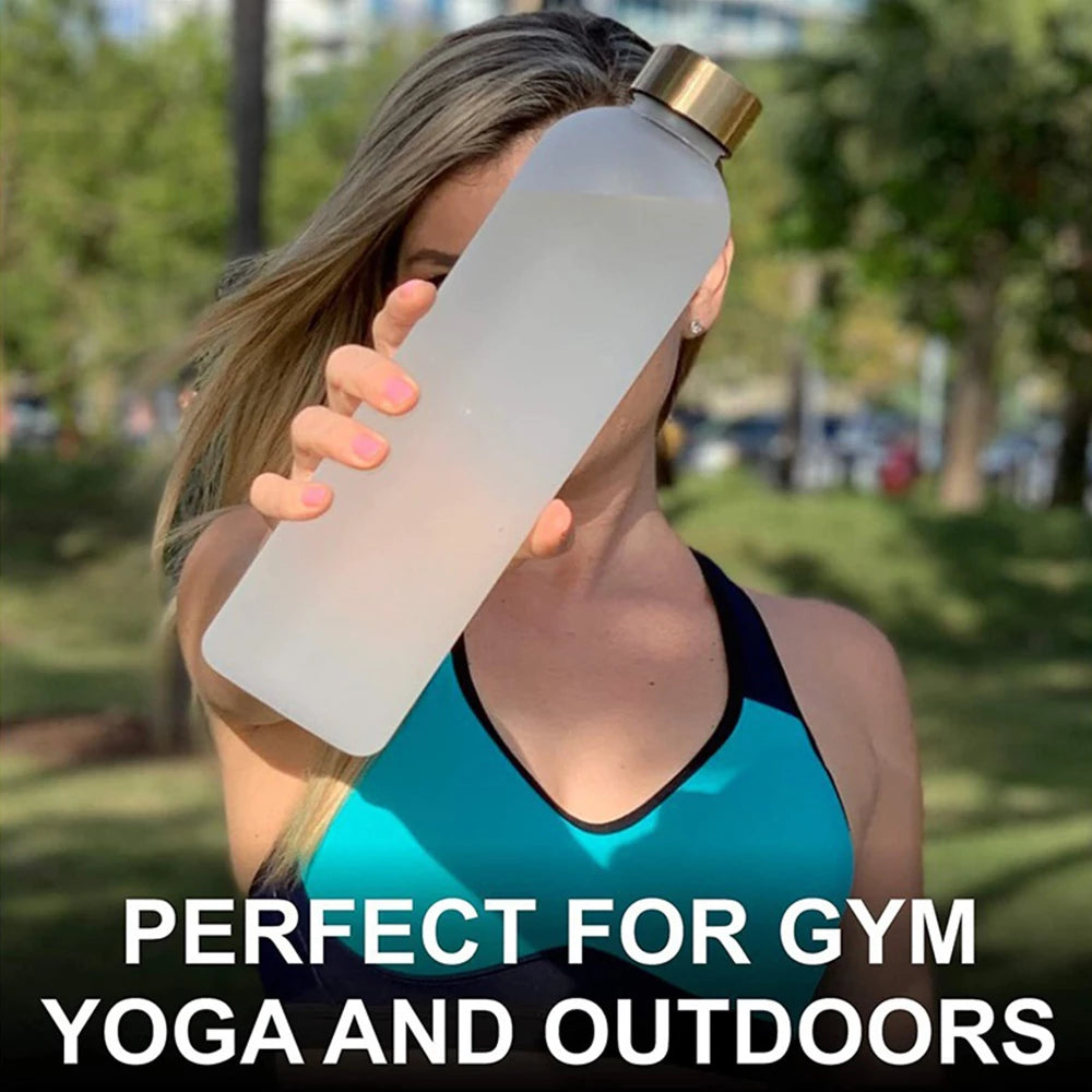 BPA Free Fitness Hydration Water Bottle : Great for Travel, Sports
