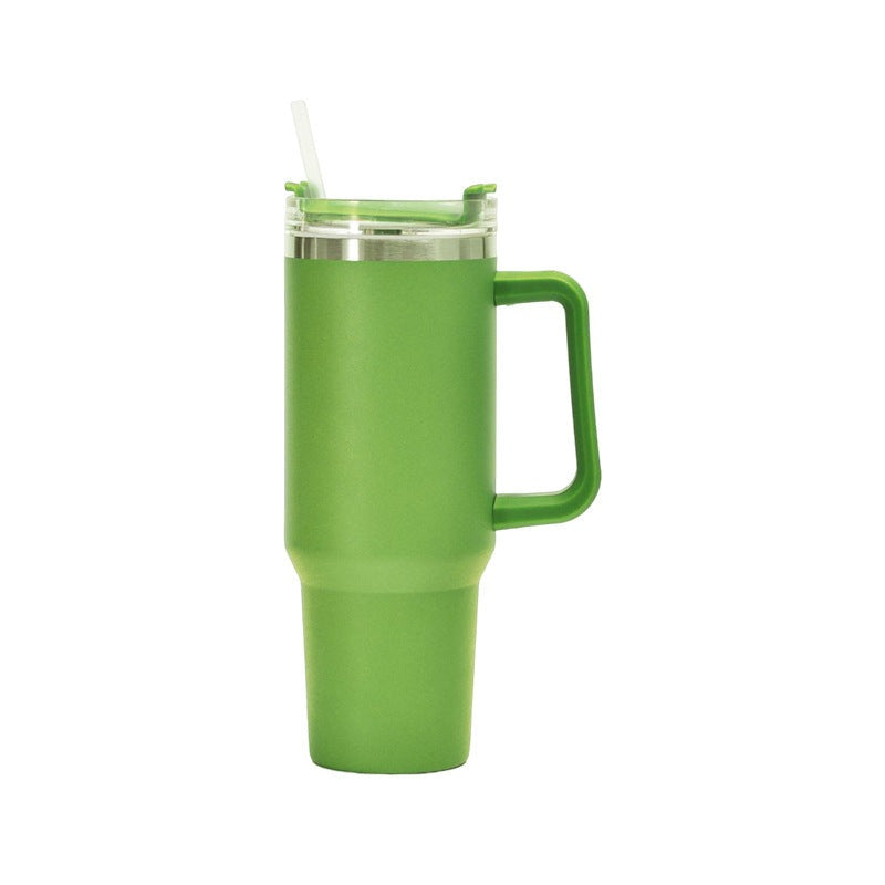 Four Leaf TrustyMate 40 Oz Tumbler with Handle and Built-In Straw Lid,  Insulated