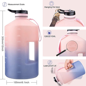 Gradient Leak proof plastic sports water jug for Fitness Gym